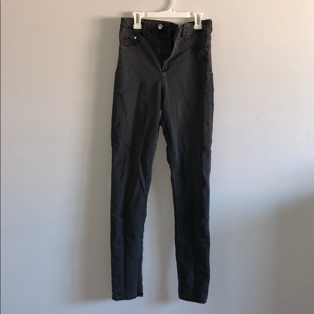 H&M super skinny high waist jeans